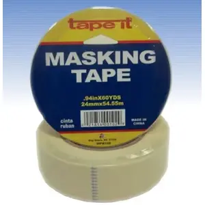 Tape-It, Inc WPM100 Tape-It General Purpose Masking Tape - 1" x 60