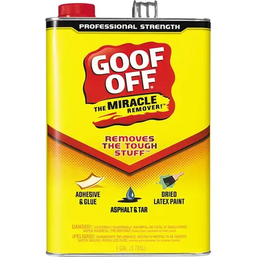 Latex Paint Remover, Liquid, White, 1 gal, Can - pack of 4