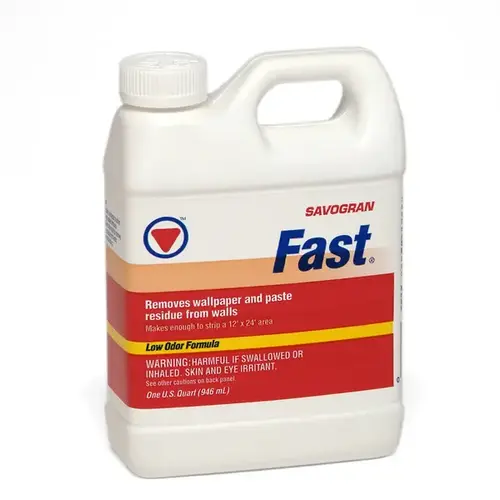 Concentrated Fast Wallpaper Remover, Liquid, Blue, 1 pt Concentrated Fast Wallpaper Remover, Liquid, Blue, 1 pt