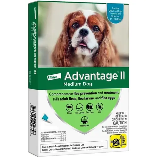 Flea And Tick Prevention & Treatment for Dogs 11-20-Lbs., 2 Doses Pair Flea And Tick Prevention & Treatment for Dogs 11-20-Lbs., 2 Doses Pair