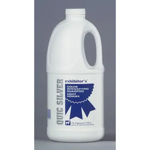 EXHIBITOR LABS QUIC SILVER INTESIFER SHAMPOO FOR HORSES - 64 OZ EXHIBITOR LABS QUIC SILVER INTESIFER SHAMPOO FOR HORSES - 64 OZ