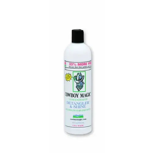 COWBOY MAGIC DETANGLER & SHINE FOR HORSES - 16 OZ COWBOY MAGIC DETANGLER & SHINE FOR HORSES - 16 OZ