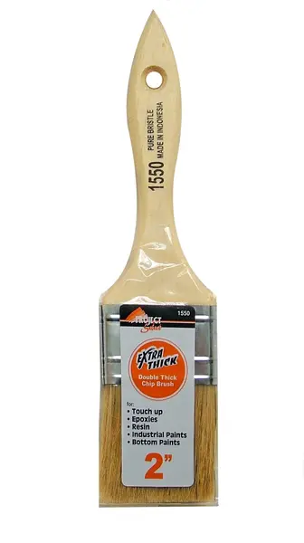 Linzer Chip Brush 2 Double Thick Flat - pack of 24 1550 0200-XCP24