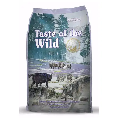 TASTE OF THE WILD SIERRA MOUNTAIN FORMULA DOG FOOD 25/15 - 5 LB