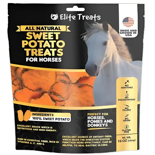 Sweet Potato Equine Treat - 16 oz. bag Sweet Potato Equine Treat - 16 oz. bag