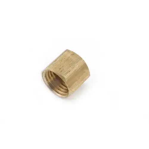 Lead Free 1/2" Brass Cap Lead Free 1/2" Brass Cap