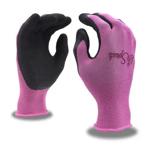 Sprouts Weeder Garden Glove Nitrile-Coated Medium Pink/Black Pair Sprouts Weeder Garden Glove Nitrile-Coated Medium Pink/Black Pair