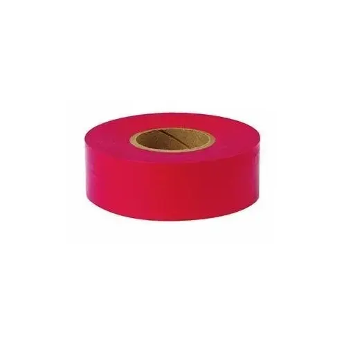 Flagging Tape Strait-Line Red Polyvinyl Red Flagging Tape Strait-Line Red Polyvinyl Red