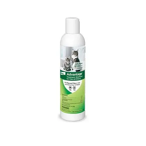 Advantage Flea & Tick Treatment Shampoo for Cats & Kittens - 8 oz.
