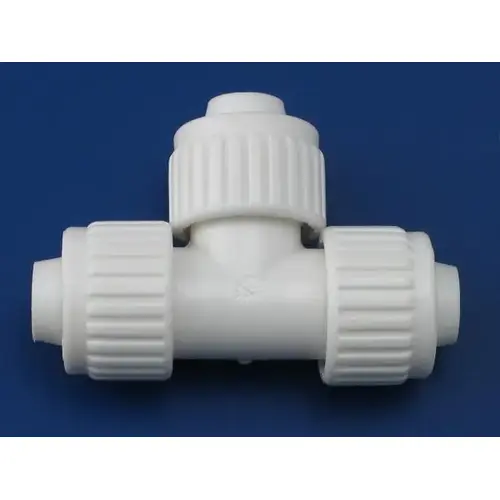 Tee 3/4" PEX X 3/4" D PEX PVC Tee 3/4" PEX X 3/4" D PEX PVC