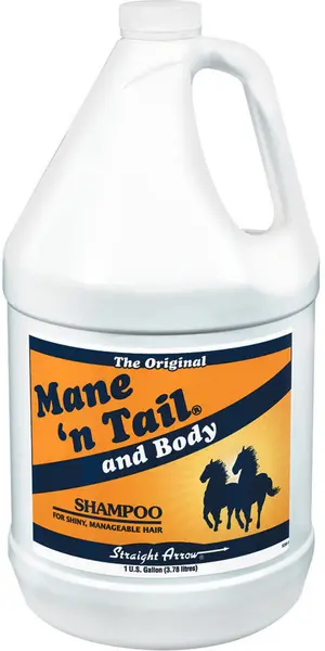 STRAIGHT ARROW PRODUCTS INC Mane n Tail Shampoo for Horses 1-Gallon 013-541504 STRAIGHT ARROW PRODUCTS INC Mane n Tail Shampoo for Horses 1-Gallon 013-541504