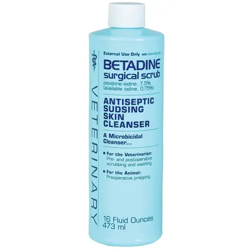 PURDUE PHARMA BETADINE SURGICAL SCRUB 7.5%- 16 OZ PURDUE PHARMA BETADINE SURGICAL SCRUB 7.5%- 16 OZ