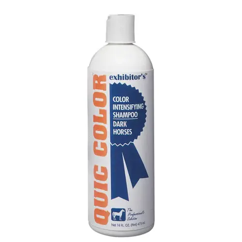 EXHIBITOR LABS QUIC COLOR INTESIFER SHAMPOO FOR HORSES - 16 OZ EXHIBITOR LABS QUIC COLOR INTESIFER SHAMPOO FOR HORSES - 16 OZ