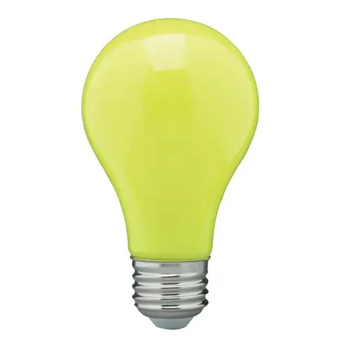 LED Bulb A19 E26 (Medium) Yellow 60 Watt Equivalence Ceramic LED Bulb A19 E26 (Medium) Yellow 60 Watt Equivalence Ceramic