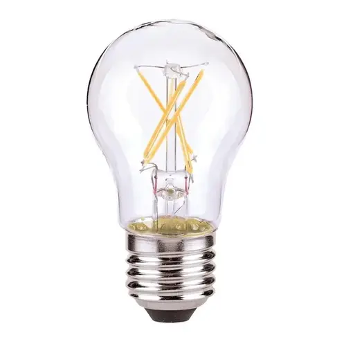 Filament LED Bulb . A15 E26 (Medium) Warm White 40 W Clear Pair Filament LED Bulb . A15 E26 (Medium) Warm White 40 W Clear Pair