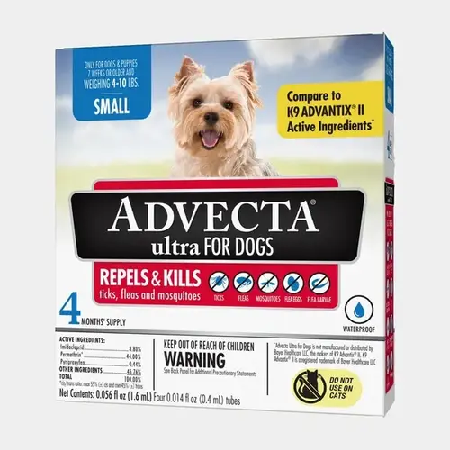Advecta Ultra Topical Flea Prevention- Small Dog Advecta Ultra Topical Flea Prevention- Small Dog
