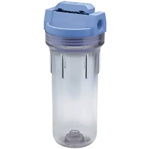 Whole House Clear Sediment Filter 3/4" Valve In Head