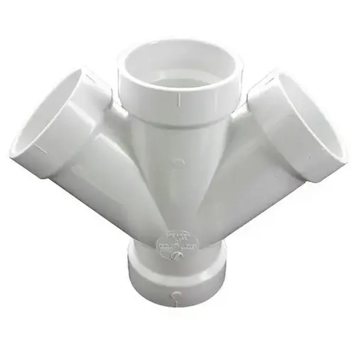3" PVC/DWV Double Wye 3" PVC/DWV Double Wye