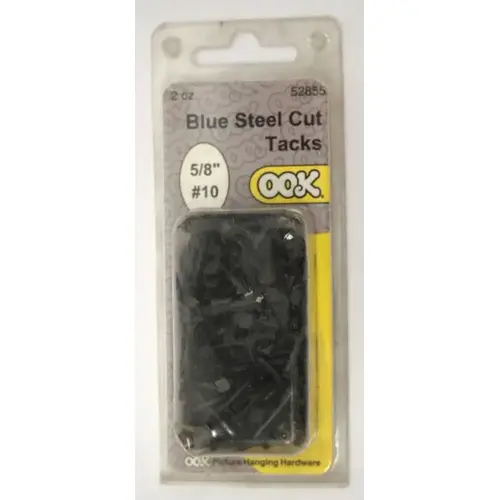 Cut Tacks No. 10 X 5/8" L Blue Steel Blue Pair Cut Tacks No. 10 X 5/8" L Blue Steel Blue Pair