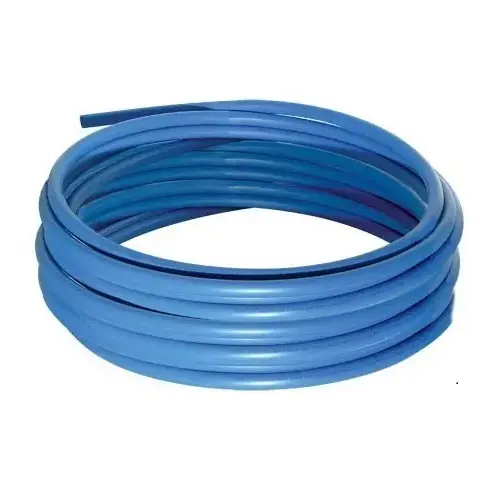 Pipe Tubing, 1/2 in, Polyethylene, Blue, 100 ft L Pipe Tubing, 1/2 in, Polyethylene, Blue, 100 ft L