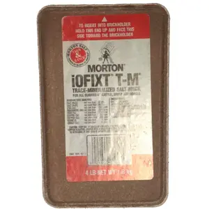 Roto Salt 1615-XCP15 Trace Mineral Salt Bricks 4-lb - pack of 15