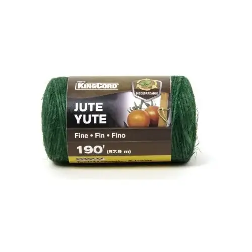 Fine Jute Twine 190 ft - Green Fine Jute Twine 190 ft - Green
