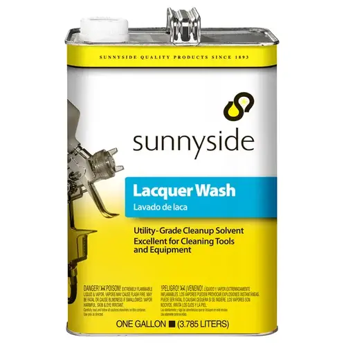 Sunnyside Wash Lacquer Thinner Gal 456-G1 (Wt-57) ++ Flam,L++ Sunnyside Wash Lacquer Thinner Gal 456-G1 (Wt-57) ++ Flam,L++