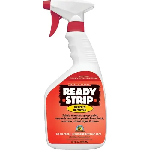 Graffiti Remover, Liquid, Mild, 32 oz, Can Graffiti Remover, Liquid, Mild, 32 oz, Can