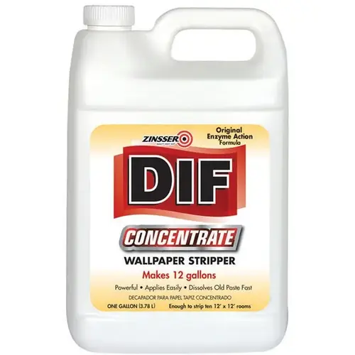 DIF Wallpaper Stripper Liquid Concentrate, 1-Gal. - pack of 4 DIF Wallpaper Stripper Liquid Concentrate, 1-Gal. - pack of 4