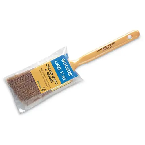 Amber Fong Paint Brushes, 2 in W, China bristle, plastic handle - pack of 12 Amber Fong Paint Brushes, 2 in W, China bristle, plastic handle - pack of 12