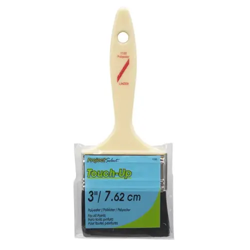 Paint Brush Polyester Filament 3" Flat & Plastic Handle Paint Brush Polyester Filament 3" Flat & Plastic Handle