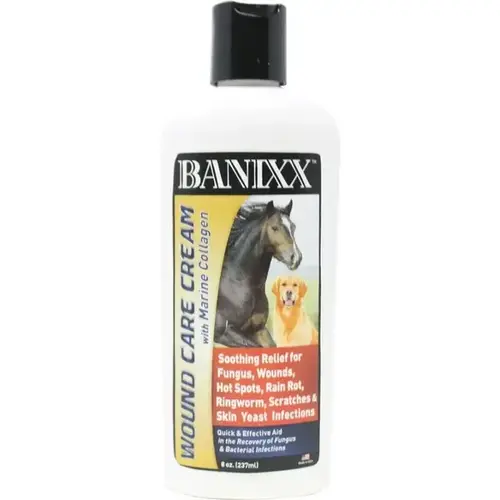 BANIXX WOUND CARE CREAM WITH MARINE COLLAGEN 8-oz BANIXX WOUND CARE CREAM WITH MARINE COLLAGEN 8-oz