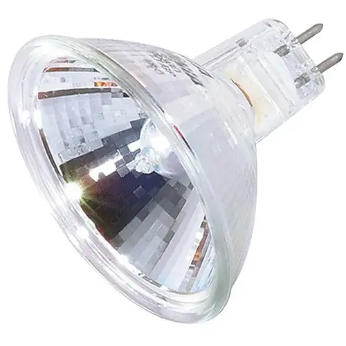 Halogen Flood Light Bulb with Lens 50-Watt MR16 GX5.3 Clear Halogen Flood Light Bulb with Lens 50-Watt MR16 GX5.3 Clear