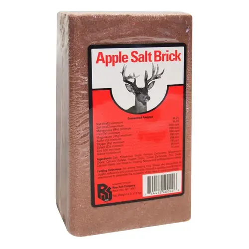 Salt Brick Apple 4-lbs - pack of 15 Salt Brick Apple 4-lbs - pack of 15