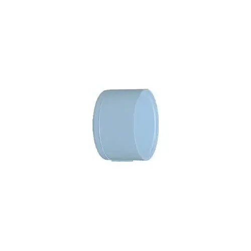 PVC Pipe Fitting, PVC Cap, 3-In.