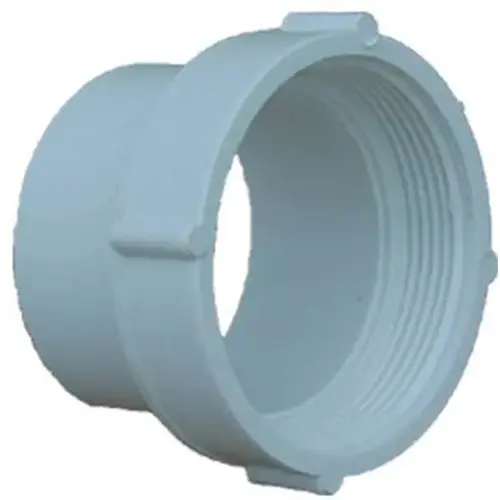 PVC Pipe Sewer & Drain Fitting Cleanout Body, 4-In.