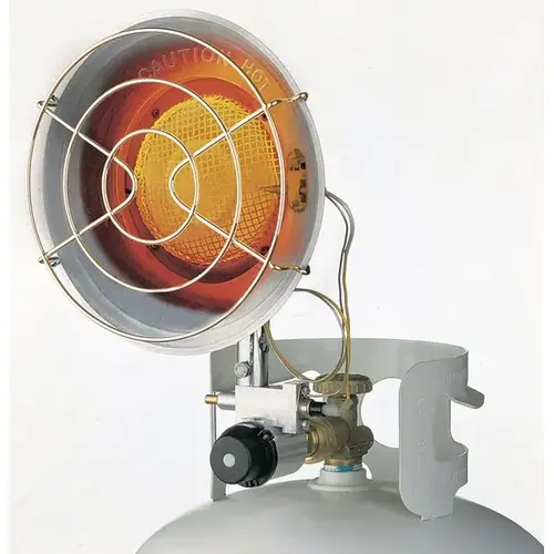 Single Burner Tank Top Propane Heater, Tip-Over Shut Off, 15,000 BTU Single Burner Tank Top Propane Heater, Tip-Over Shut Off, 15,000 BTU