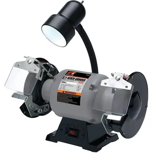 Skil 6 In. Bench Grinder with Light