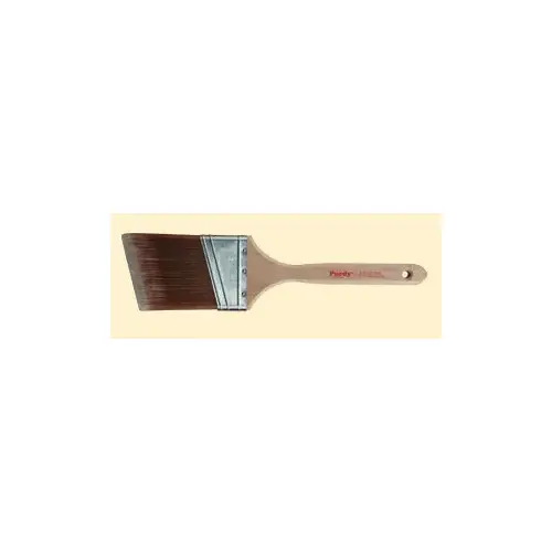 Nylox Glide Angular Trim Brush, 2-1/2 in W, 2-15/16 in L Bristle, Nylon Bristle, Fluted Handle Tan Nylox Glide Angular Trim Brush, 2-1/2 in W, 2-15/16 in L Bristle, Nylon Bristle, Fluted Handle Tan