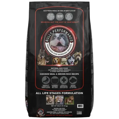 Dog Food Bully Performance 40-lbs