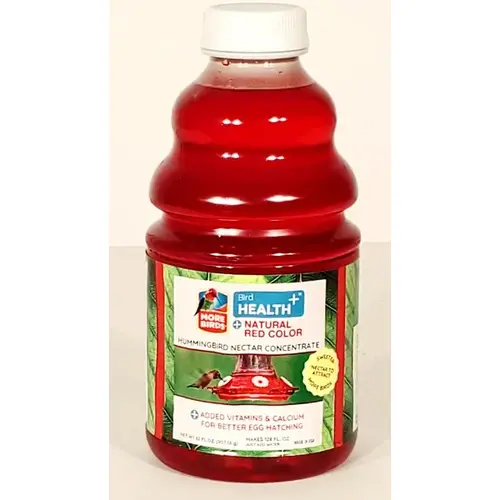 Classic Birds More Birds Bird Health+ 32 Oz. Liquid Concentrate Red Hummingbird Nectar Classic Birds More Birds Bird Health+ 32 Oz. Liquid Concentrate Red Hummingbird Nectar