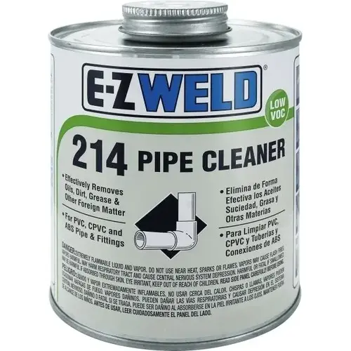 Pipe Cleaner 214 Clear 1-Quart