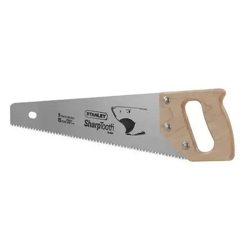 Hand Saw SharpTooth 15" Carbon Steel Specialty 9 TPI Brown/Silver Hand Saw SharpTooth 15" Carbon Steel Specialty 9 TPI Brown/Silver