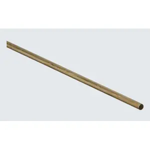 Stanley Hardware N215236 4052BC 3/16" x 36" Solid Brass Smooth Rod in Solid Brass Solid Brass Finish