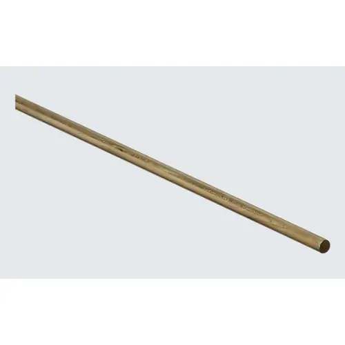 4052BC 3/16" x 36" Solid Brass Smooth Rod in Solid Brass Solid Brass Finish 4052BC 3/16" x 36" Solid Brass Smooth Rod in Solid Brass Solid Brass Finish