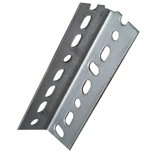 4020BC 1-1/2" x 72" Slotted Angle - 0.074" Thick Galvanized Finish 4020BC 1-1/2" x 72" Slotted Angle - 0.074" Thick Galvanized Finish
