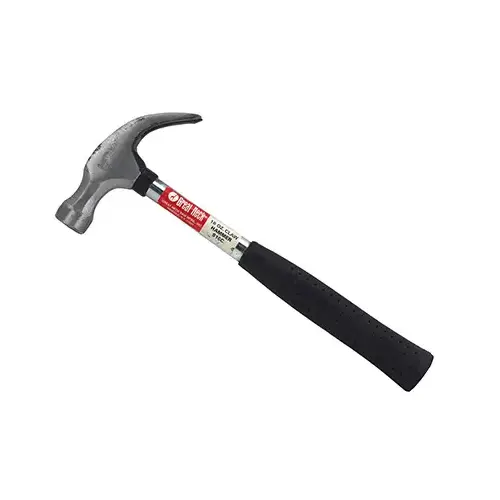Claw Hammer 16 oz Smooth Face Contoured 7" Steel Handle Claw Hammer 16 oz Smooth Face Contoured 7" Steel Handle