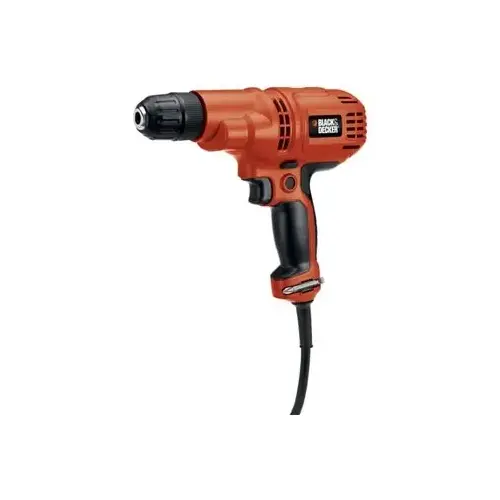 Drill/Driver, 5.2 A, 3/8 in Chuck, Keyless Chuck, 8 ft L Cord Drill/Driver, 5.2 A, 3/8 in Chuck, Keyless Chuck, 8 ft L Cord