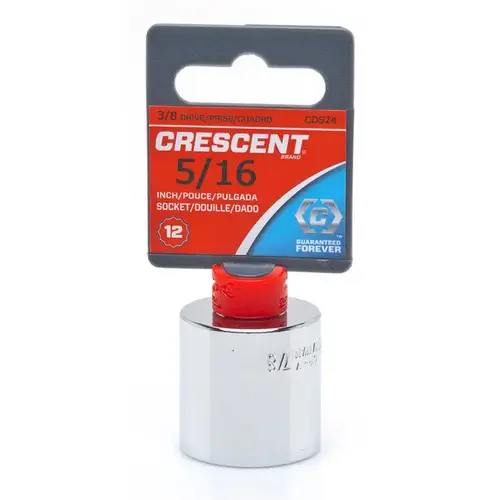 Socket 5/16" X 3/8" drive SAE 12 Point Standard