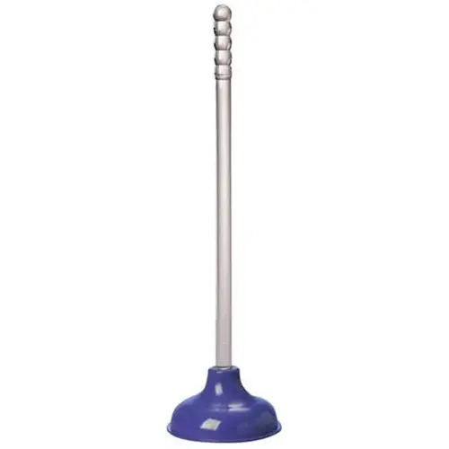 Toilet Plunger 18" L X 5.5" D Blue - pack of 12